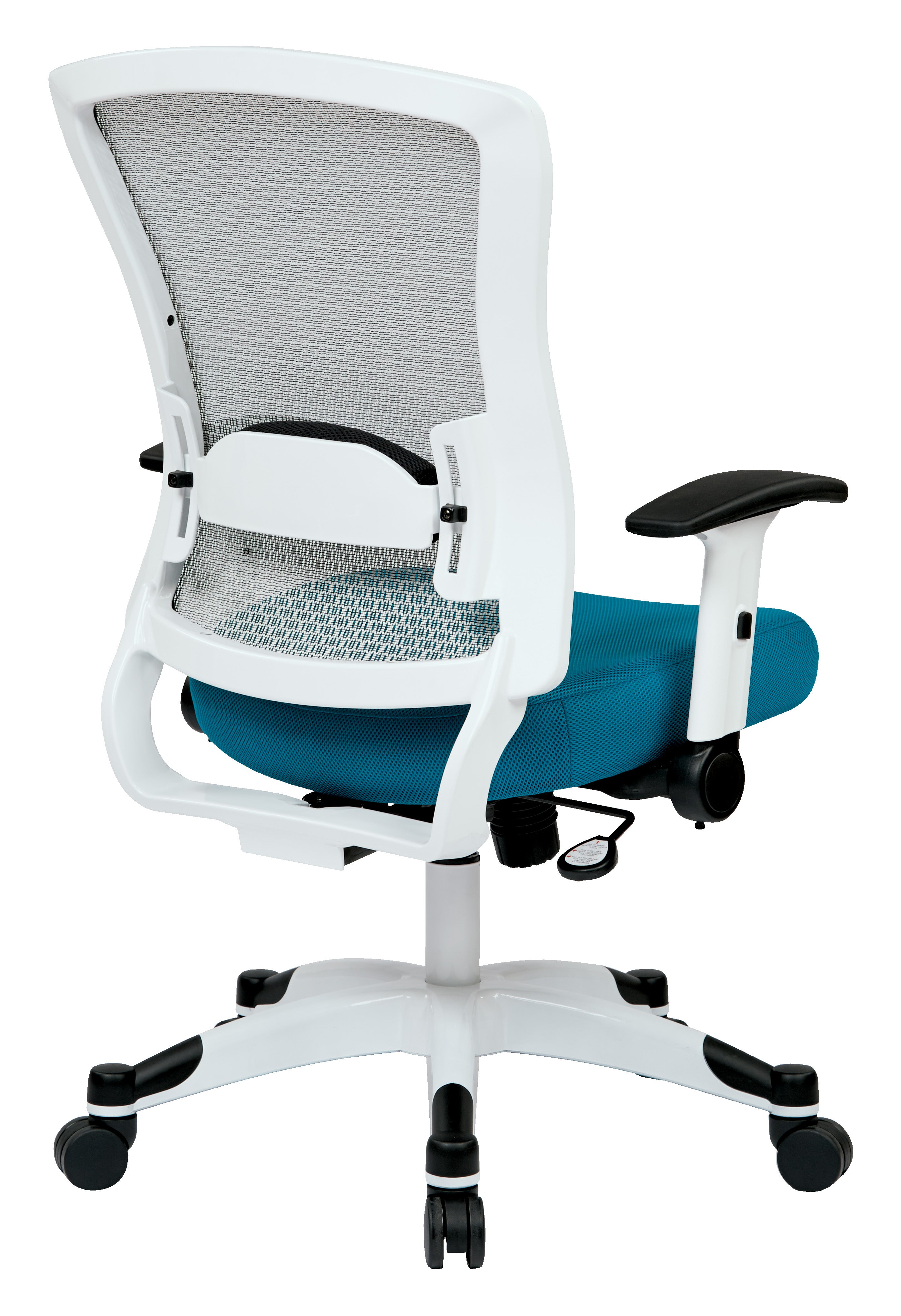 White Frame Managers Chair